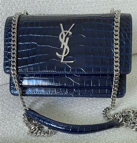 ysl blue bag|ysl sling bag price.